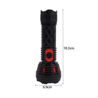 Lampe de poche Led Outdoor Forte Light Multi-fonctionnel Fire Home Flood Control Rechargeable Mini Festive Flashlight