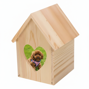 Urnas de cremación de madera hechas a mano de estilo americano de alta calidad para cenizas de gatos y perros Urnas funerarias modernas al por mayor - Product Image 1