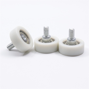 M6X26X10*23mm 626z 626zz Bearing with M6 Screw Thread <strong>Small</strong> Sliding Door Nylon Wheels Glass Fiber Shower Room <strong>Pulley</strong> - Product Image 3