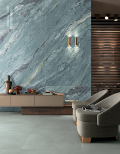 Azulejos de Cerámica para Piso y Pared Decorativos para Sala de Estar de Villas de Lujo, Antideslizantes, con Patrón de Piedra, 600x1200mm, para Vestíbulo y Escalera - Product Image 6