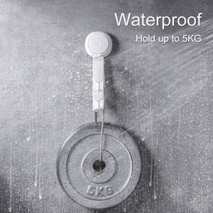 Support mural pour lavabo de cuisine, 1 pièce, porte-lavabo de cuisine avec stockage par aspiration <span class=keywords><strong>sous</strong></span> vide - Product Image 2