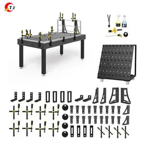 Three-dimensional flexible welding table, porous 3D surface welding plate, tool fixture welding bench manufacturer