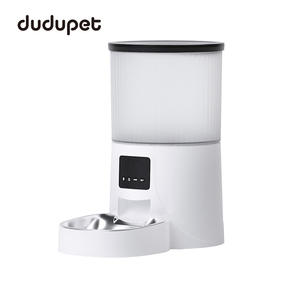 Comedero Automático para Mascotas Dudupet, Redondo y Grande, con Temporizador, Control Inteligente por Aplicación, para Perros y Gatos, Diseño Desmontable - Product Image 2