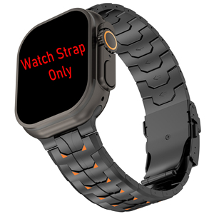 Correa de Reloj Upro Premium de Titanio para Apple Watch Ultra 2 49mm Series 10 9 8 7 SE, Correa Resistente Estilo Mecha de 45mm 42mm, Brazalete de Eslabones - Product Image 1