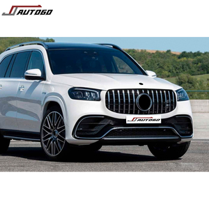 Auto Facelift reparación Kit de cuerpo para Mercedes-Benz <span class=keywords><strong>GLS</strong></span> X167 2020-2022 Actualización de GLS63 AMG estilo frente parachoques trasero Asamblea rejilla - Product Image 4