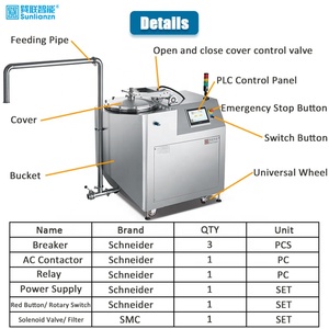 Mélangeur à œufs industriel pour boulangerie, machine à compresseur pour boulangerie - Product Image 2