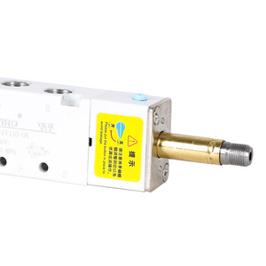 Électrovanne vanne de commande pneumatique vanne directionnelle 4V210-08 2V 3V Air 12V/24V/220V - Product Image 4