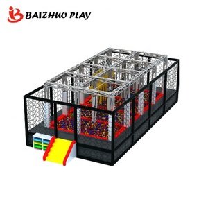 Base d'entraînement d'extension sportive pour enfants en intérieur Construire une bonne forme physique <span class=keywords><strong>Ninja</strong></span> <span class=keywords><strong>Warrior</strong></span> Parcours d'obstacles pour les enfants - Product Image 6