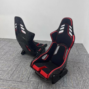 Coprisedile Sportivo di Aggiornamento per Design Recaro Podium CF, Compatibile con <span class=keywords><strong>Porsche</strong></span> <span class=keywords><strong>911</strong></span> 991 2011-2019 - Product Image 4