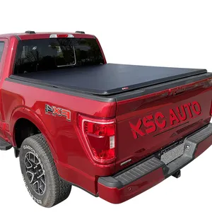 KSCAUTO SR Series Soft Roll Up Truck Bed Tonneau Cover For Nissan Frontier 2005-2023 6' Bed
