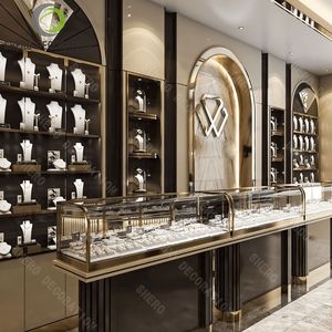 Solución Llave en Mano para Diseño de Joyería Moderna con Vitrinas para Centro Comercial de Lujo - Product Image 5