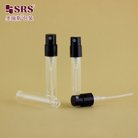 Botol Parfum Tester Mini 1.8ml 2ml 2.5ml dengan Logo Custom, Pompa Semprot
