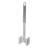 Attendrisseur de viande double face, marteau de cuisine robuste en alliage d'aluminium pour steak, bœuf, poulet, gadgets de cuisine