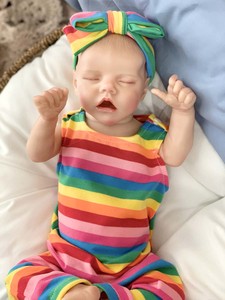 Poupée Reborn Berenguer Vinil Envio Free Rosalie Pratino, la moins chère, cadeau pour bébé, <span class=keywords><strong>pleure</strong></span>, <span class=keywords><strong>fait</strong></span> <span class=keywords><strong>pipi</strong></span>, Bordo, douce, poupée reborn - Product Image 3