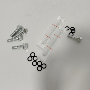 Repuestos para Compresores de Aire, Visor de Nivel de Aceite YJ-080, Kit de Tornillo Metálico y Junta Tórica - Product Image 4