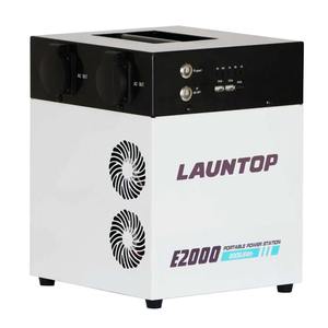 LAUNTOP E2000 2009.6Wh LiFePO4 MPPT 8 prises 2400W à onduleur pur sinusoïdal, station d'alimentation portable de taille moyenne pour situations d'urgence - Product Image 2