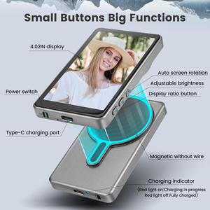 Moniteur magnétique pour vlog et selfie, caméra arrière personnalisée pour smartphone, pour selfie, vlog, diffusion en direct pour iPhone - Product Image 3