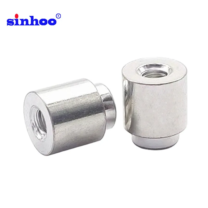 SMTSO-M3-11ET Blind hole Soldering PCB Threaded Standoff Steel Tin Plated Spacer Surface Mount Fastener