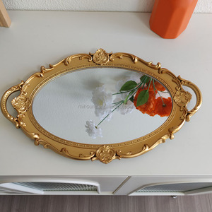 Vintage <strong>Mirror</strong> <strong>Tray</strong> Ins Style Living Room Decoration Ornament Aromatherapy Jewelry Display <strong>Mirror</strong> Storage <strong>Tray</strong> - Product Image 6