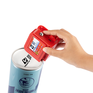 Yaomatec Dc Loạt Màu Đỏ 12.7Mm Thời Gian Ngày Mã Vạch Mã QR Có Thể Tháo Rời Xử Lý Mini Xách Tay Máy In Cho Nhựa - Product Image 4