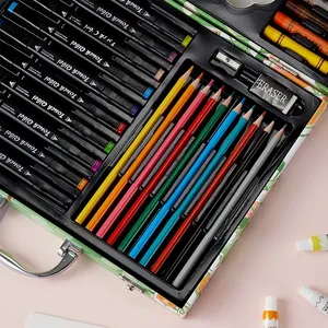 Set di pennelli per pennelli per acquerello con pennelli per colori colori colori colori pastelli ad olio strumenti per pittura per la confezione regalo per bambini studenti - Product Image 5