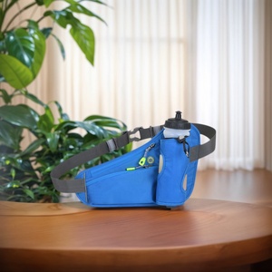 Riñonera Deportiva Impermeable Directa de Fábrica, Cinturón de Fitness Antideslizante con Bolsillo para Teléfono y Soporte para Botella, Ligera para Senderismo y Deportes al Aire Libre - Product Image 2