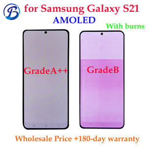 Original Super AMOLED para <span class=keywords><strong>Samsung</strong></span> Galaxy <span class=keywords><strong>S21</strong></span>.S21FE.<span class=keywords><strong>S21</strong></span> Plus.<span class=keywords><strong>S21</strong></span> Ultra Pantalla AMOLED Smartphone con Burns Teléfono móvil - Product Image 2