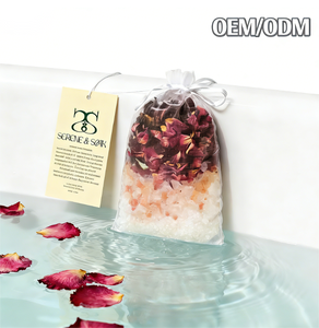 Sales del <span class=keywords><strong>Mar</strong></span> Muerto del Himalaya S&Soak, Limón, Rosa, Lavanda, Orgánicas, Bolsa Individual, Hechas a Mano, Ligeras, Tamaño Grande 10-14 cm, Flores Secas - Product Image 5