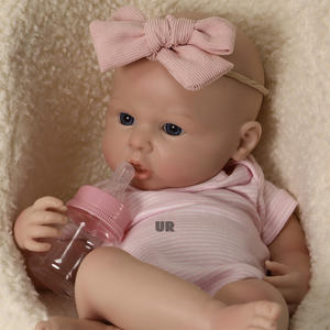 Bambola Reborn Realistica da 45 Cm in Silicone Morbido da Collezione, Neonata Realistica, Accessorio per Fotografia - Product Image 1