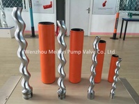 NETZSCH/ALLWEILER/SEEPEX/MONO/PCM jenis tunggal progresif sekrup pompa bagian nbr/hnbr/epdm karet stator untuk transfer air