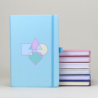 Agenda quotidien portable en cuir PU personnalisé tendance 2027 pour le bureau, A5 A6, couverture rigide, cuir imperméable, carnet de luxe en papier