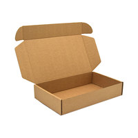Individuell Bedruckter Wellpappe Versandkarton mit Logo für den Postversand, Umzug, Lagerung von Kleidung, Unterwäsche, Fellen und Schwamm zum Schutz
