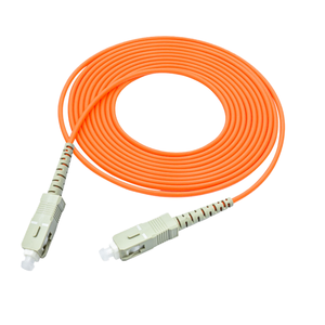 Câble de raccordement optique OEM ODM Orange à fibre monomode SC-SC multimode OM3 OM4 PVC LSZH pour réseau FTTH 5G - Product Image 3