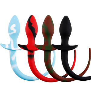 Estimulador de Punto G con Cola de Perro, Juguete Sexual para Mujeres, Hombres y Gays, Juego BDSM, Tapón Anal Erótico, Juguetes Sexuales para Adultos, Masajeador de Próstata - Product Image 1