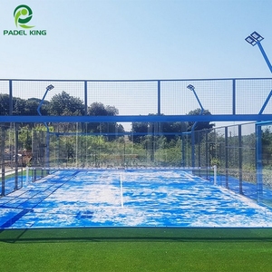 Quốc Tế padel Tòa Án Hiệp hội CE chứng nhận màu xanh cỏ nhân tạo toàn cảnh padel sân tennis - Product Image 4