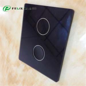 IK06 IK08 Verre trempé physique personnalisé de 3 mm avec résistance aux chocs, sérigraphie, panneau de verre pour interrupteur mural 86 - Product Image 6