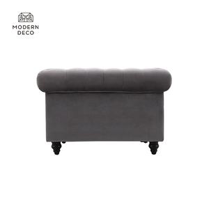 Chesterfield Tufted <span class=keywords><strong>Velvet</strong></span> Armchair Sofa Couch Ghế Đơn 1 Chỗ Hiện Đại Màu Hồng Xanh Xám Xanh Chất Lượng Cao Khách Sạn Giải Trí - Product Image 5