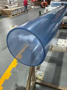 UPVC透明パイプ PVC透明チューブ 高品質プラスチックパイプ DN15-100 - Product Image 3