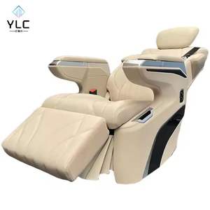 Siège-lit pliant multifonctionnel personnalisé en cuir Nappa perforé pour conversion DIY de fourgonnette, camping-car, <span class=keywords><strong>caravane</strong></span> - Product Image 1