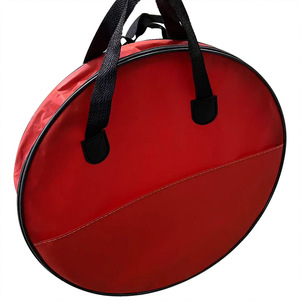 Thickened <b>Canvas</b> Fishing Bag Double Layer With Side Pockets Waterproof Multi Purpose Tackle Storage Gear - Product Image 4