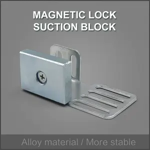Serrure magnétique spéciale pour portes automatiques, ban de porte mobile à plat, prolongateur électronique multifonction