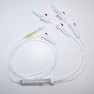Aparato de transfusión de sangre de administración médica Juego de transfusión de sangre desechable con dos picos - Product Image 2