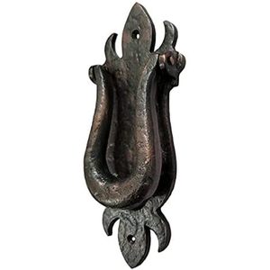 Coshik Exports - Timbre de Puerta de Hierro Fundido Antiguo, Bronce Envejecido, Diseño Tradicional, Herraje de Puerta Duradero, Instalación con Tornillos - Product Image 3