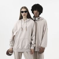 Sudadera con capucha extragrande con lavado ácido y logo personalizado, en stock local en EE. UU., con bolsillo Ngaroo, envío rápido, estilo streetwear