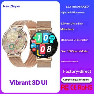 Nuovo Smartwatch di Lusso 2026 per Donne con Display LED, Monitoraggio della Frequenza Cardiaca, Orologio da Polso da <span class=keywords><strong>Donna</strong></span>, Regalo e Orologio per Coppie - Product Image 2