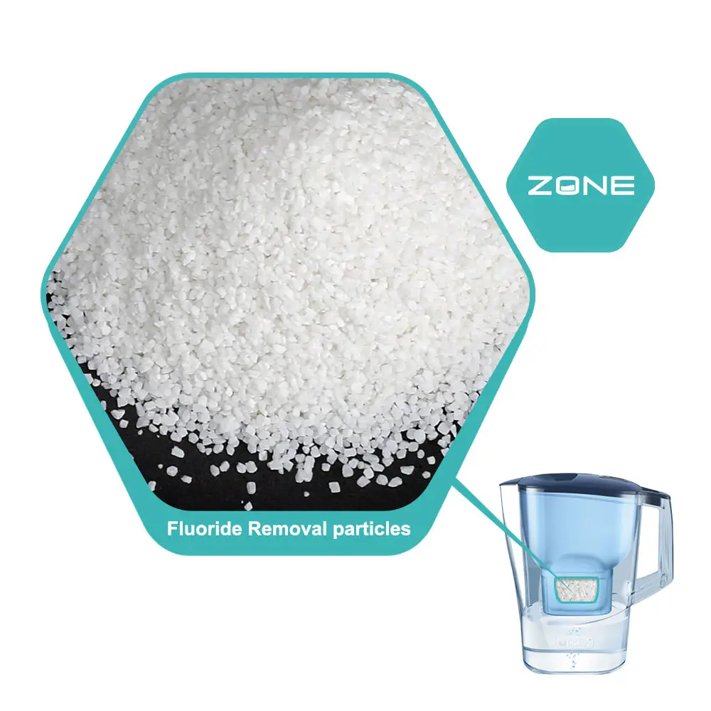 2024 hot selling fluoride removal ceramic particles for water treatment machinery filter media