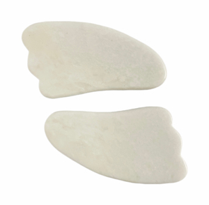 Gua Sha en quartz clair pour le visage, étiquette privée, forme de griffe - Product Image 5