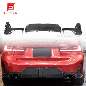 Difusor Trasero de Fibra de Carbono Estilo MP para BMW Serie 3 G20 Lci - Product Image 1
