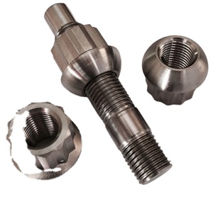 Fabricantes al por mayor <span class=keywords><strong>M</strong></span> 10X1,25X45mm Perno de colector de escape de titanio Perno de colector - Product Image 4