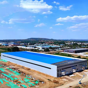 Estructuras de construcción de almacén industrial con marco de la mejor venta Taller prefabricado para estructura de acero Godown - Product Image 3